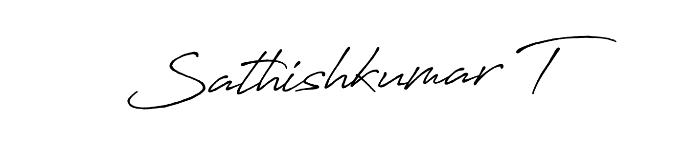 Here are the top 10 professional signature styles for the name Sathishkumar T. These are the best autograph styles you can use for your name. Sathishkumar T signature style 7 images and pictures png