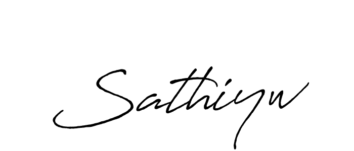 Create a beautiful signature design for name Sathiyw. With this signature (Antro_Vectra_Bolder) fonts, you can make a handwritten signature for free. Sathiyw signature style 7 images and pictures png