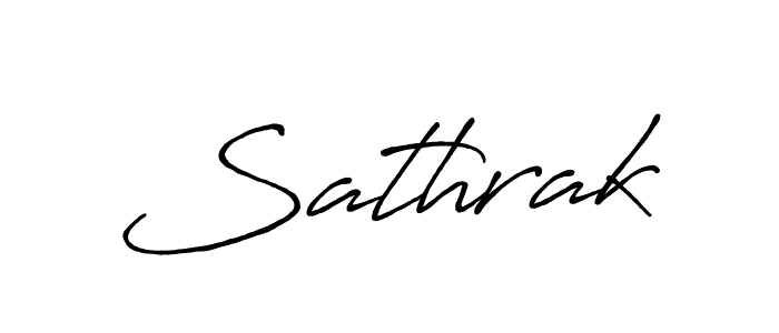 Sathrak stylish signature style. Best Handwritten Sign (Antro_Vectra_Bolder) for my name. Handwritten Signature Collection Ideas for my name Sathrak. Sathrak signature style 7 images and pictures png