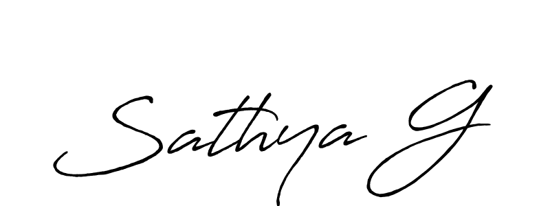 You can use this online signature creator to create a handwritten signature for the name Sathya G. This is the best online autograph maker. Sathya G signature style 7 images and pictures png