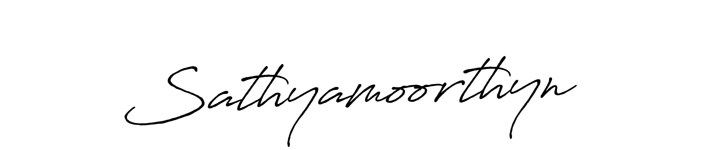 Make a beautiful signature design for name Sathyamoorthyn. Use this online signature maker to create a handwritten signature for free. Sathyamoorthyn signature style 7 images and pictures png