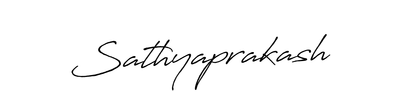 Sathyaprakash stylish signature style. Best Handwritten Sign (Antro_Vectra_Bolder) for my name. Handwritten Signature Collection Ideas for my name Sathyaprakash. Sathyaprakash signature style 7 images and pictures png