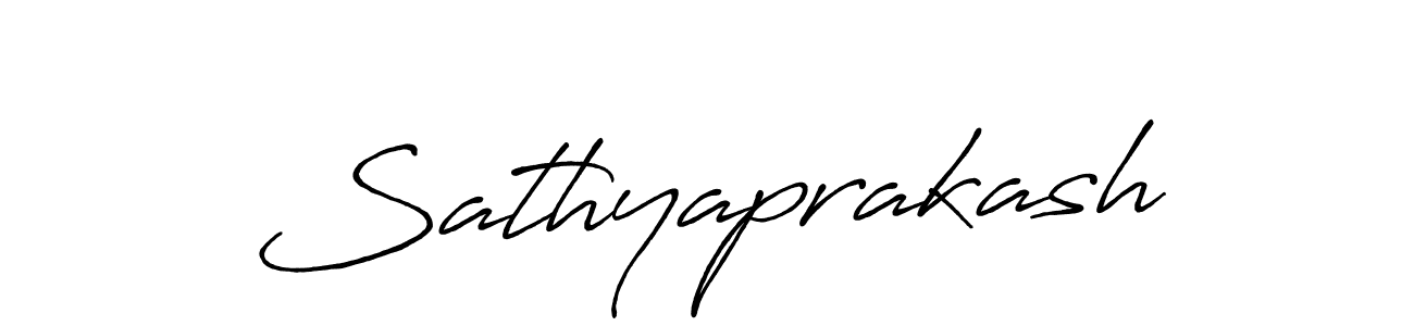 Sathyaprakash stylish signature style. Best Handwritten Sign (Antro_Vectra_Bolder) for my name. Handwritten Signature Collection Ideas for my name Sathyaprakash. Sathyaprakash signature style 7 images and pictures png