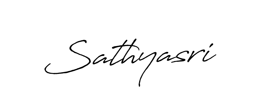 Make a beautiful signature design for name Sathyasri. Use this online signature maker to create a handwritten signature for free. Sathyasri signature style 7 images and pictures png