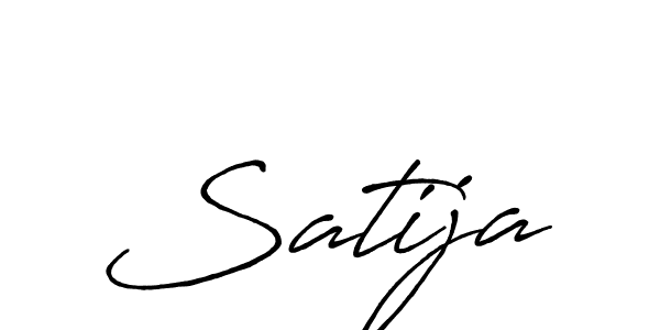 You should practise on your own different ways (Antro_Vectra_Bolder) to write your name (Satija) in signature. don't let someone else do it for you. Satija signature style 7 images and pictures png