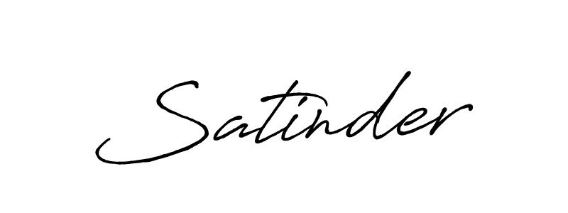 It looks lik you need a new signature style for name Satinder. Design unique handwritten (Antro_Vectra_Bolder) signature with our free signature maker in just a few clicks. Satinder signature style 7 images and pictures png