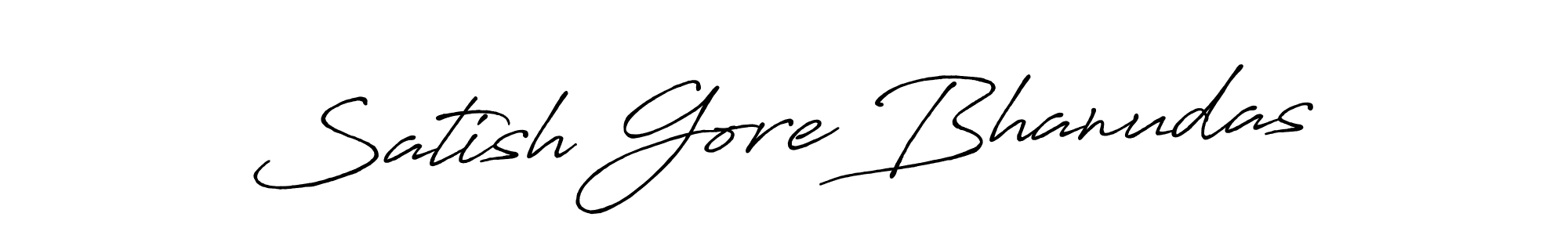 How to make Satish Gore Bhanudas signature? Antro_Vectra_Bolder is a professional autograph style. Create handwritten signature for Satish Gore Bhanudas name. Satish Gore Bhanudas signature style 7 images and pictures png