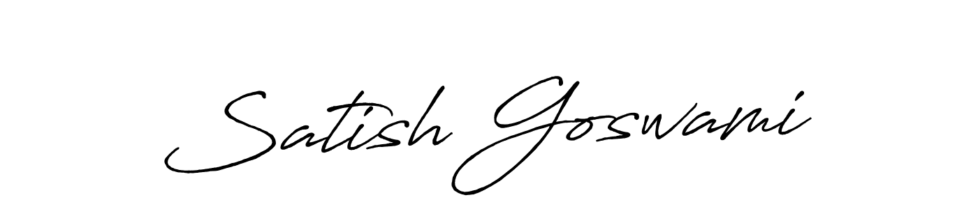 if you are searching for the best signature style for your name Satish Goswami. so please give up your signature search. here we have designed multiple signature styles  using Antro_Vectra_Bolder. Satish Goswami signature style 7 images and pictures png