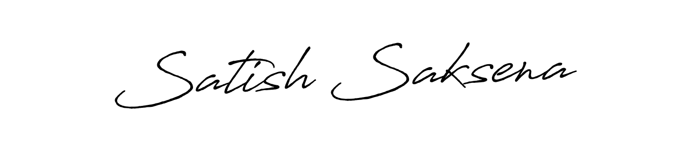 Once you've used our free online signature maker to create your best signature Antro_Vectra_Bolder style, it's time to enjoy all of the benefits that Satish Saksena name signing documents. Satish Saksena signature style 7 images and pictures png