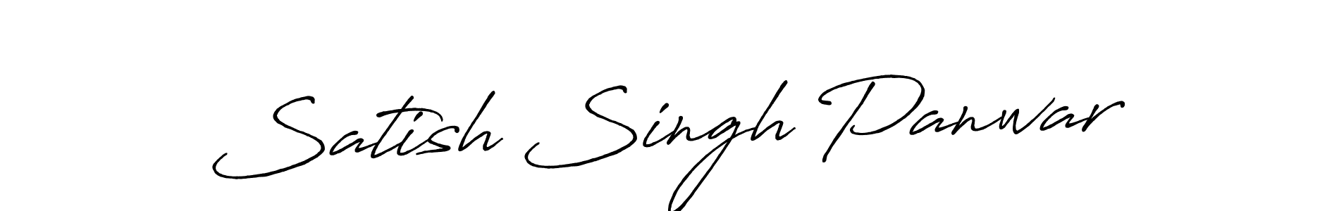 Make a beautiful signature design for name Satish Singh Panwar. Use this online signature maker to create a handwritten signature for free. Satish Singh Panwar signature style 7 images and pictures png