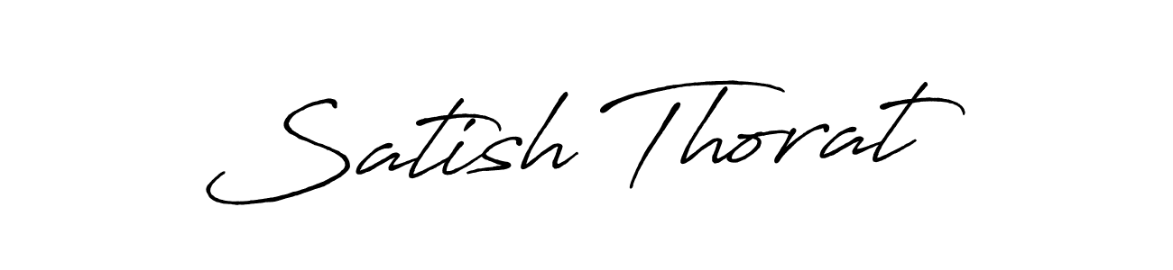 You should practise on your own different ways (Antro_Vectra_Bolder) to write your name (Satish Thorat) in signature. don't let someone else do it for you. Satish Thorat signature style 7 images and pictures png