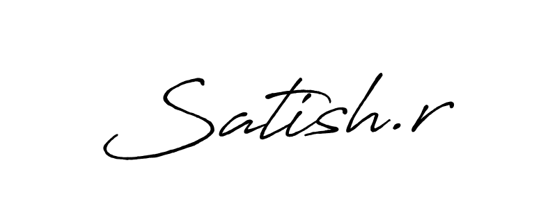 Best and Professional Signature Style for Satish.r. Antro_Vectra_Bolder Best Signature Style Collection. Satish.r signature style 7 images and pictures png