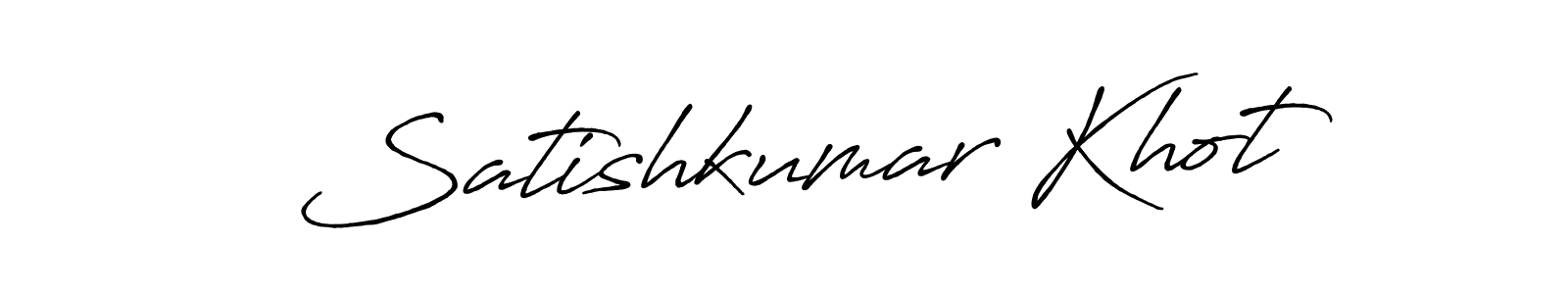 Also we have Satishkumar Khot name is the best signature style. Create professional handwritten signature collection using Antro_Vectra_Bolder autograph style. Satishkumar Khot signature style 7 images and pictures png