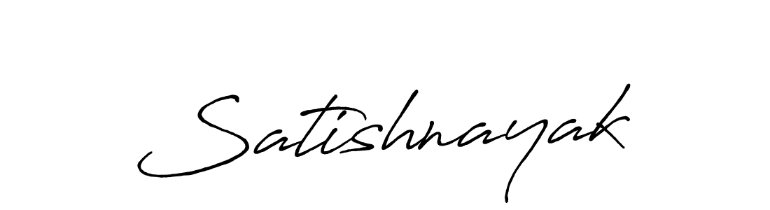 Use a signature maker to create a handwritten signature online. With this signature software, you can design (Antro_Vectra_Bolder) your own signature for name Satishnayak. Satishnayak signature style 7 images and pictures png
