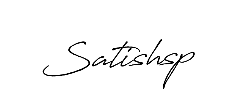 It looks lik you need a new signature style for name Satishsp. Design unique handwritten (Antro_Vectra_Bolder) signature with our free signature maker in just a few clicks. Satishsp signature style 7 images and pictures png