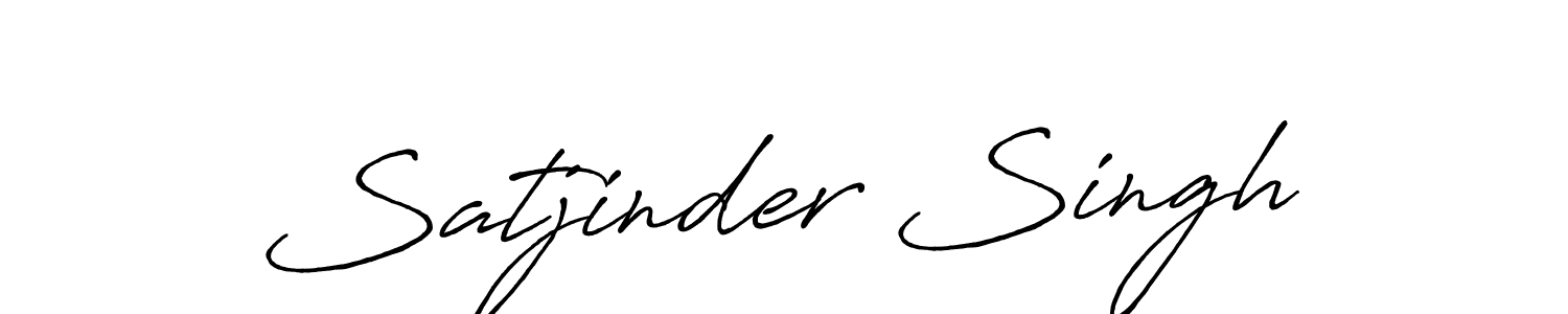 Make a beautiful signature design for name Satjinder Singh. Use this online signature maker to create a handwritten signature for free. Satjinder Singh signature style 7 images and pictures png