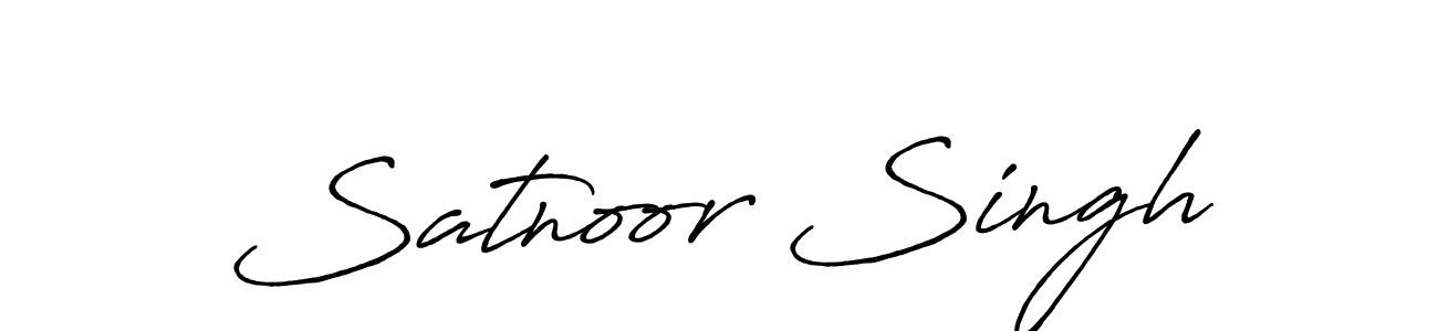 Antro_Vectra_Bolder is a professional signature style that is perfect for those who want to add a touch of class to their signature. It is also a great choice for those who want to make their signature more unique. Get Satnoor Singh name to fancy signature for free. Satnoor Singh signature style 7 images and pictures png