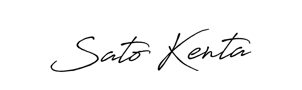 Once you've used our free online signature maker to create your best signature Antro_Vectra_Bolder style, it's time to enjoy all of the benefits that Sato Kenta name signing documents. Sato Kenta signature style 7 images and pictures png