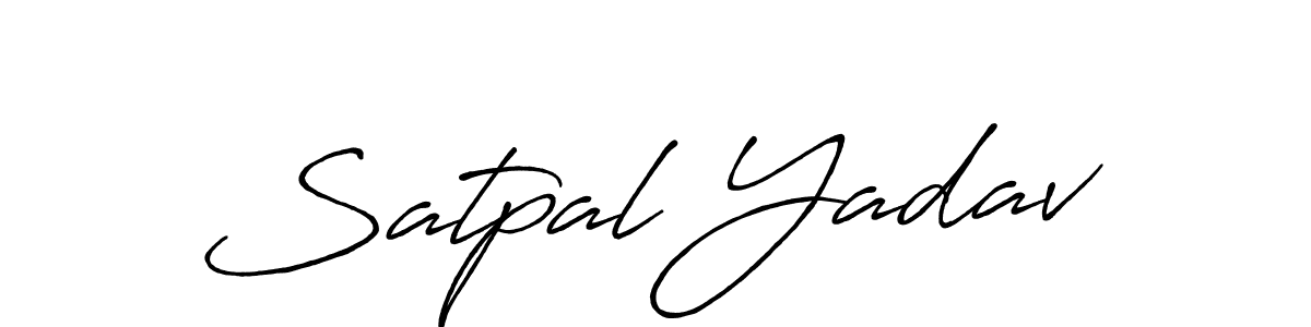 Also You can easily find your signature by using the search form. We will create Satpal Yadav name handwritten signature images for you free of cost using Antro_Vectra_Bolder sign style. Satpal Yadav signature style 7 images and pictures png