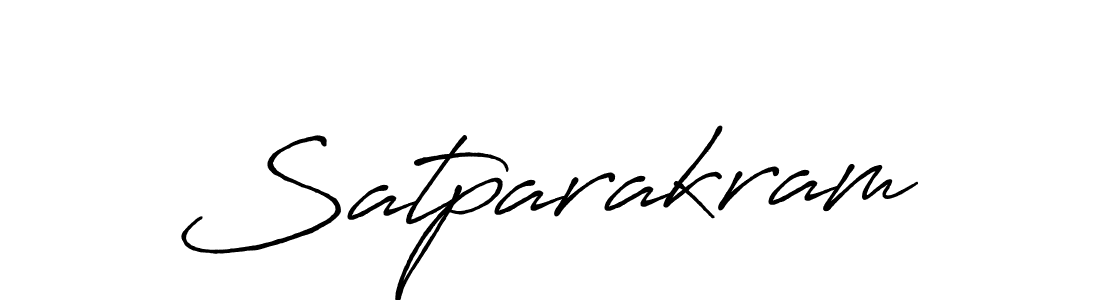 The best way (Antro_Vectra_Bolder) to make a short signature is to pick only two or three words in your name. The name Satparakram include a total of six letters. For converting this name. Satparakram signature style 7 images and pictures png