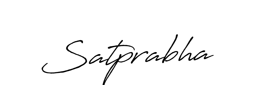 It looks lik you need a new signature style for name Satprabha. Design unique handwritten (Antro_Vectra_Bolder) signature with our free signature maker in just a few clicks. Satprabha signature style 7 images and pictures png