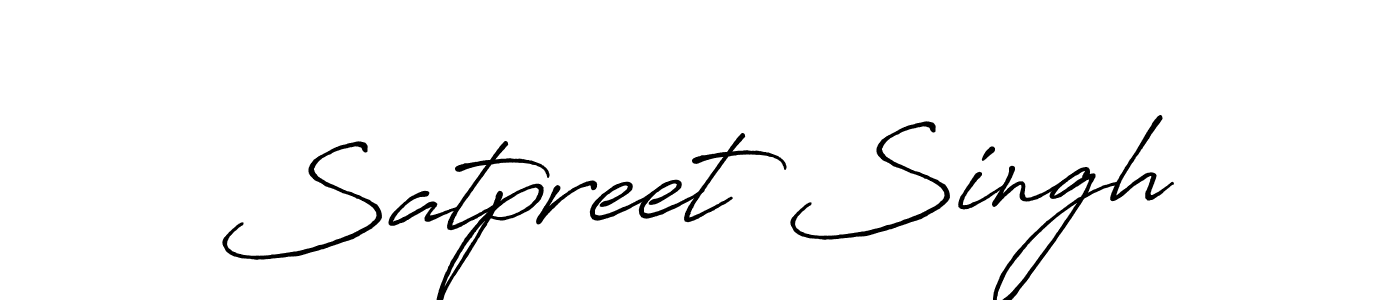 It looks lik you need a new signature style for name Satpreet Singh. Design unique handwritten (Antro_Vectra_Bolder) signature with our free signature maker in just a few clicks. Satpreet Singh signature style 7 images and pictures png