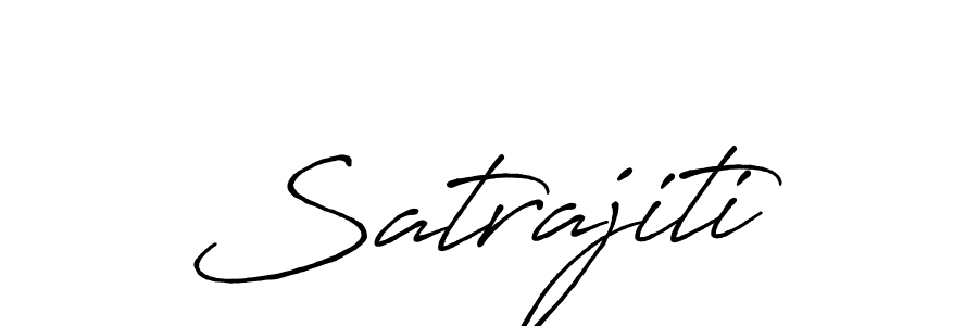 Design your own signature with our free online signature maker. With this signature software, you can create a handwritten (Antro_Vectra_Bolder) signature for name Satrajiti. Satrajiti signature style 7 images and pictures png