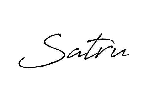 Antro_Vectra_Bolder is a professional signature style that is perfect for those who want to add a touch of class to their signature. It is also a great choice for those who want to make their signature more unique. Get Satru name to fancy signature for free. Satru signature style 7 images and pictures png