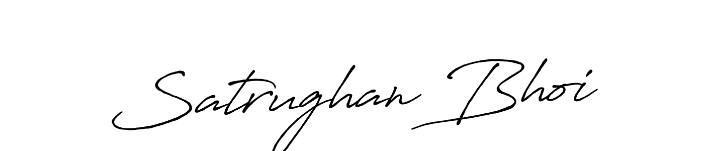Make a short Satrughan Bhoi signature style. Manage your documents anywhere anytime using Antro_Vectra_Bolder. Create and add eSignatures, submit forms, share and send files easily. Satrughan Bhoi signature style 7 images and pictures png