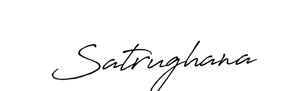 if you are searching for the best signature style for your name Satrughana. so please give up your signature search. here we have designed multiple signature styles  using Antro_Vectra_Bolder. Satrughana signature style 7 images and pictures png