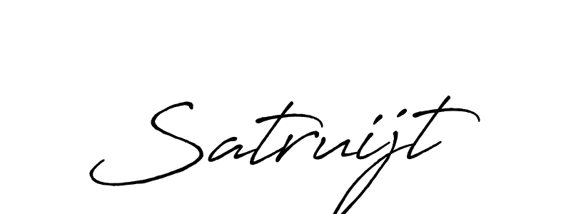 Design your own signature with our free online signature maker. With this signature software, you can create a handwritten (Antro_Vectra_Bolder) signature for name Satruijt. Satruijt signature style 7 images and pictures png