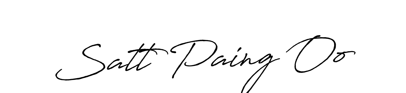 if you are searching for the best signature style for your name Satt Paing Oo. so please give up your signature search. here we have designed multiple signature styles  using Antro_Vectra_Bolder. Satt Paing Oo signature style 7 images and pictures png