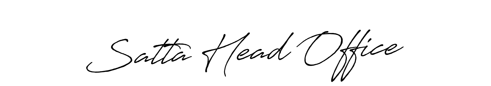 It looks lik you need a new signature style for name Satta Head Office. Design unique handwritten (Antro_Vectra_Bolder) signature with our free signature maker in just a few clicks. Satta Head Office signature style 7 images and pictures png