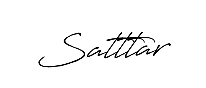 Satttar stylish signature style. Best Handwritten Sign (Antro_Vectra_Bolder) for my name. Handwritten Signature Collection Ideas for my name Satttar. Satttar signature style 7 images and pictures png