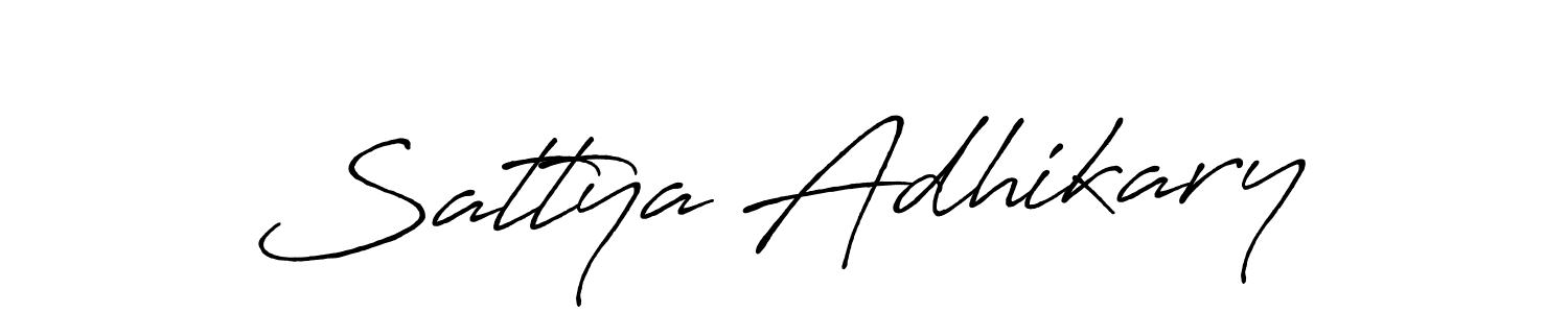 if you are searching for the best signature style for your name Sattya Adhikary. so please give up your signature search. here we have designed multiple signature styles  using Antro_Vectra_Bolder. Sattya Adhikary signature style 7 images and pictures png