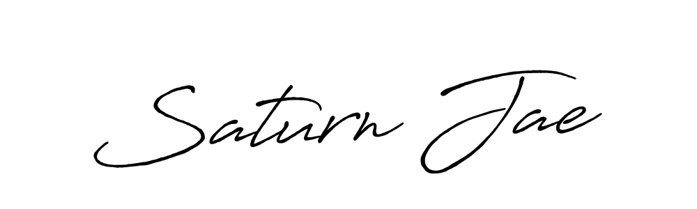 Create a beautiful signature design for name Saturn Jae. With this signature (Antro_Vectra_Bolder) fonts, you can make a handwritten signature for free. Saturn Jae signature style 7 images and pictures png