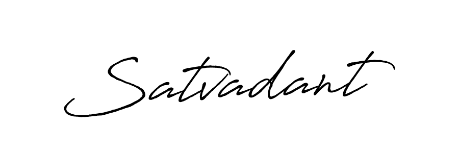 How to make Satvadant signature? Antro_Vectra_Bolder is a professional autograph style. Create handwritten signature for Satvadant name. Satvadant signature style 7 images and pictures png