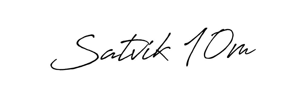 Make a beautiful signature design for name Satvik 10m. Use this online signature maker to create a handwritten signature for free. Satvik 10m signature style 7 images and pictures png