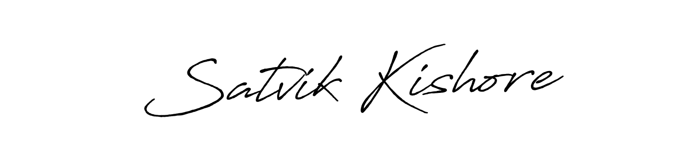 See photos of Satvik Kishore official signature by Spectra . Check more albums & portfolios. Read reviews & check more about Antro_Vectra_Bolder font. Satvik Kishore signature style 7 images and pictures png
