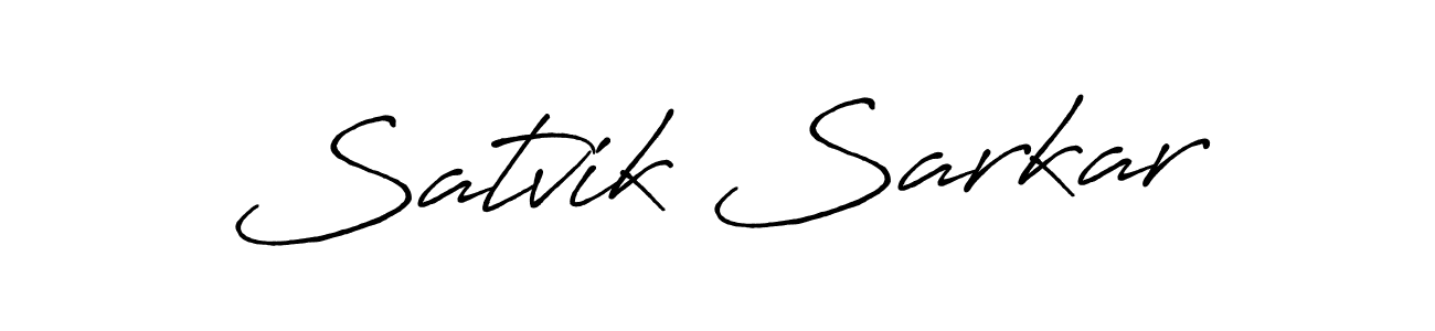 Also You can easily find your signature by using the search form. We will create Satvik Sarkar name handwritten signature images for you free of cost using Antro_Vectra_Bolder sign style. Satvik Sarkar signature style 7 images and pictures png