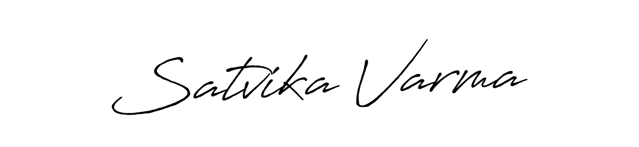 How to Draw Satvika Varma signature style? Antro_Vectra_Bolder is a latest design signature styles for name Satvika Varma. Satvika Varma signature style 7 images and pictures png