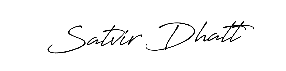 Make a short Satvir Dhatt signature style. Manage your documents anywhere anytime using Antro_Vectra_Bolder. Create and add eSignatures, submit forms, share and send files easily. Satvir Dhatt signature style 7 images and pictures png