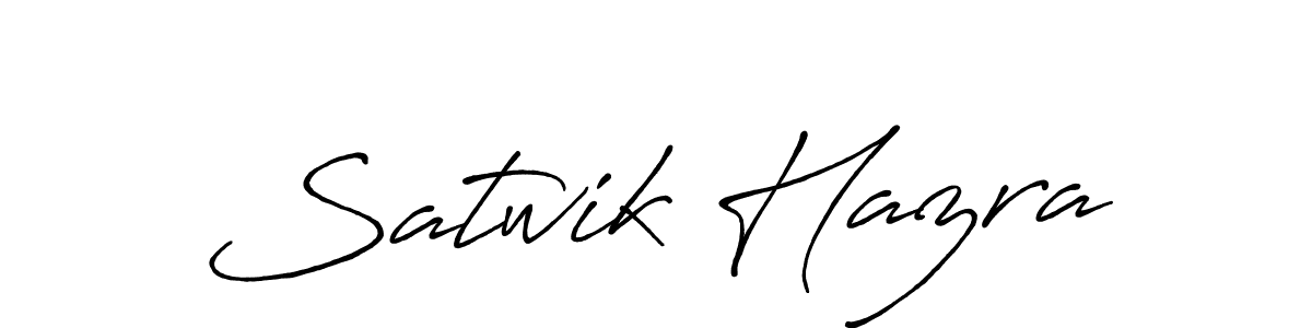 Make a beautiful signature design for name Satwik Hazra. Use this online signature maker to create a handwritten signature for free. Satwik Hazra signature style 7 images and pictures png