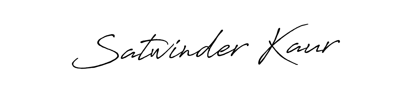 Make a beautiful signature design for name Satwinder Kaur. Use this online signature maker to create a handwritten signature for free. Satwinder Kaur signature style 7 images and pictures png