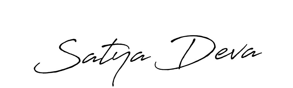 Similarly Antro_Vectra_Bolder is the best handwritten signature design. Signature creator online .You can use it as an online autograph creator for name Satya Deva. Satya Deva signature style 7 images and pictures png