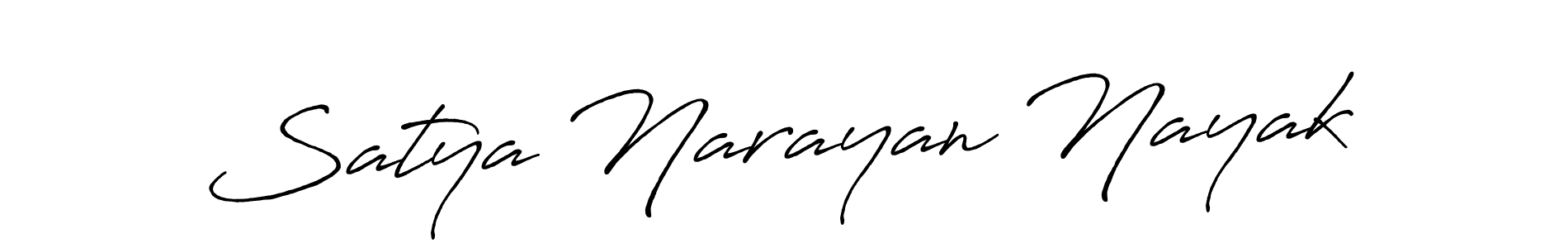 Use a signature maker to create a handwritten signature online. With this signature software, you can design (Antro_Vectra_Bolder) your own signature for name Satya Narayan Nayak. Satya Narayan Nayak signature style 7 images and pictures png