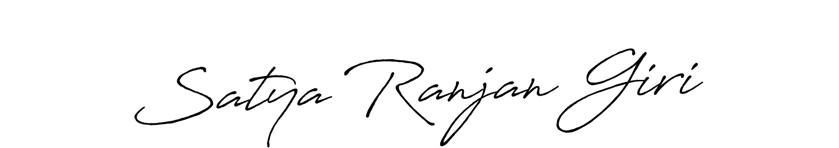 Satya Ranjan Giri stylish signature style. Best Handwritten Sign (Antro_Vectra_Bolder) for my name. Handwritten Signature Collection Ideas for my name Satya Ranjan Giri. Satya Ranjan Giri signature style 7 images and pictures png