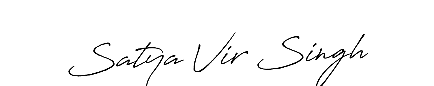 The best way (Antro_Vectra_Bolder) to make a short signature is to pick only two or three words in your name. The name Satya Vir Singh include a total of six letters. For converting this name. Satya Vir Singh signature style 7 images and pictures png