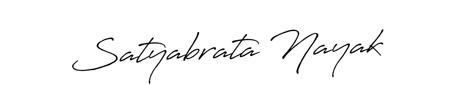 Design your own signature with our free online signature maker. With this signature software, you can create a handwritten (Antro_Vectra_Bolder) signature for name Satyabrata Nayak. Satyabrata Nayak signature style 7 images and pictures png