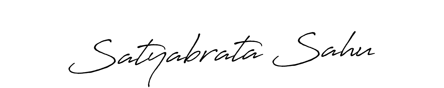 It looks lik you need a new signature style for name Satyabrata Sahu. Design unique handwritten (Antro_Vectra_Bolder) signature with our free signature maker in just a few clicks. Satyabrata Sahu signature style 7 images and pictures png